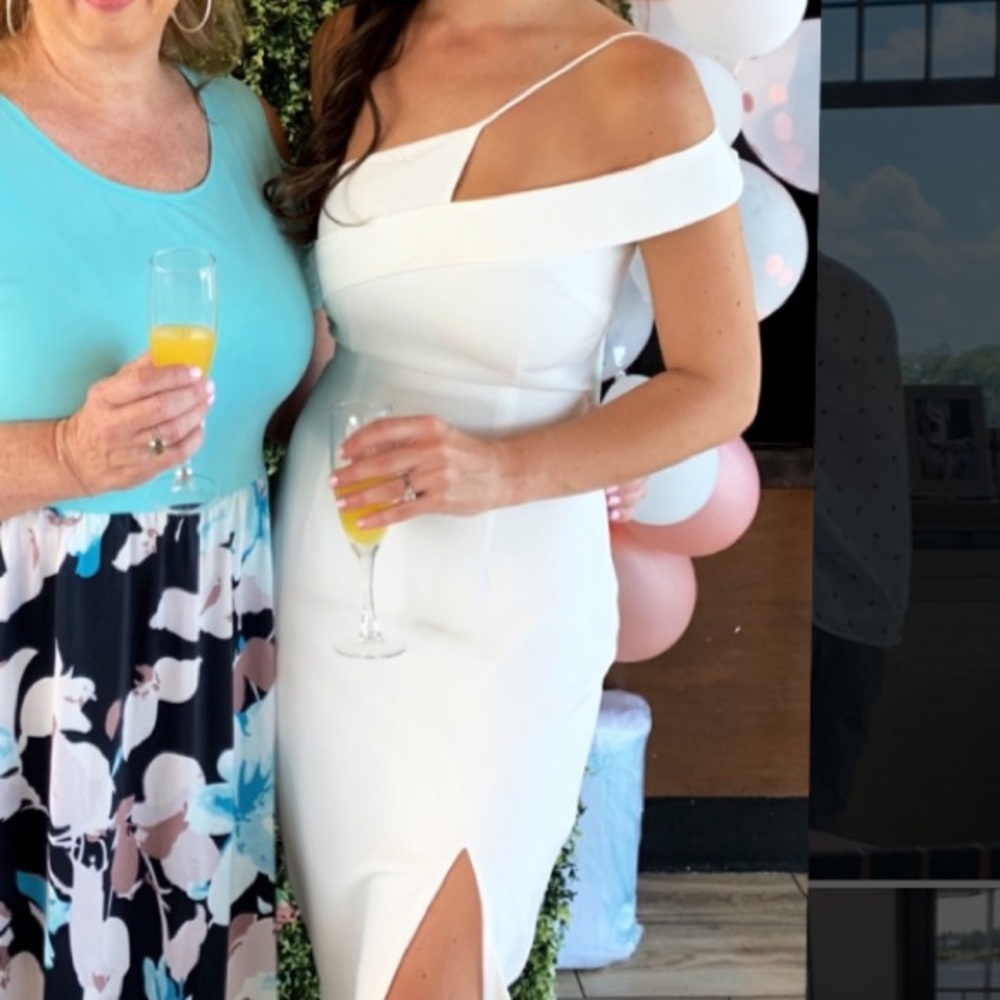 Superdown white dress